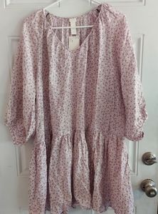 H&M Floral Oversized Dress NWT